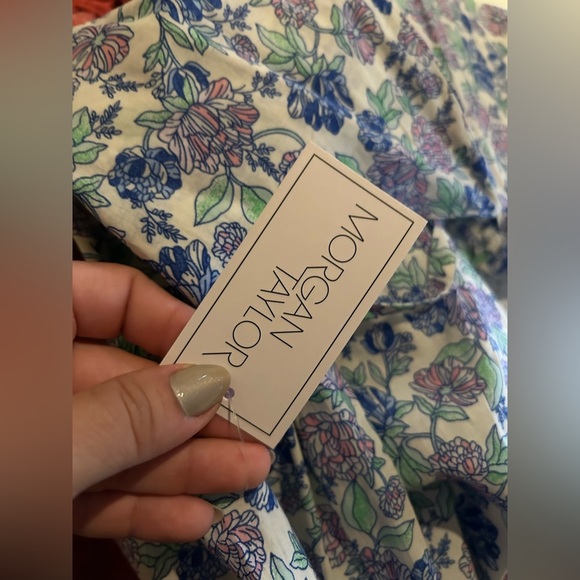 NWT Morgan Taylor Maxi sleeveless dress floral - Picture 6 of 6